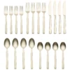 Aero Champagne Rumble 20-Piece Flatware Set