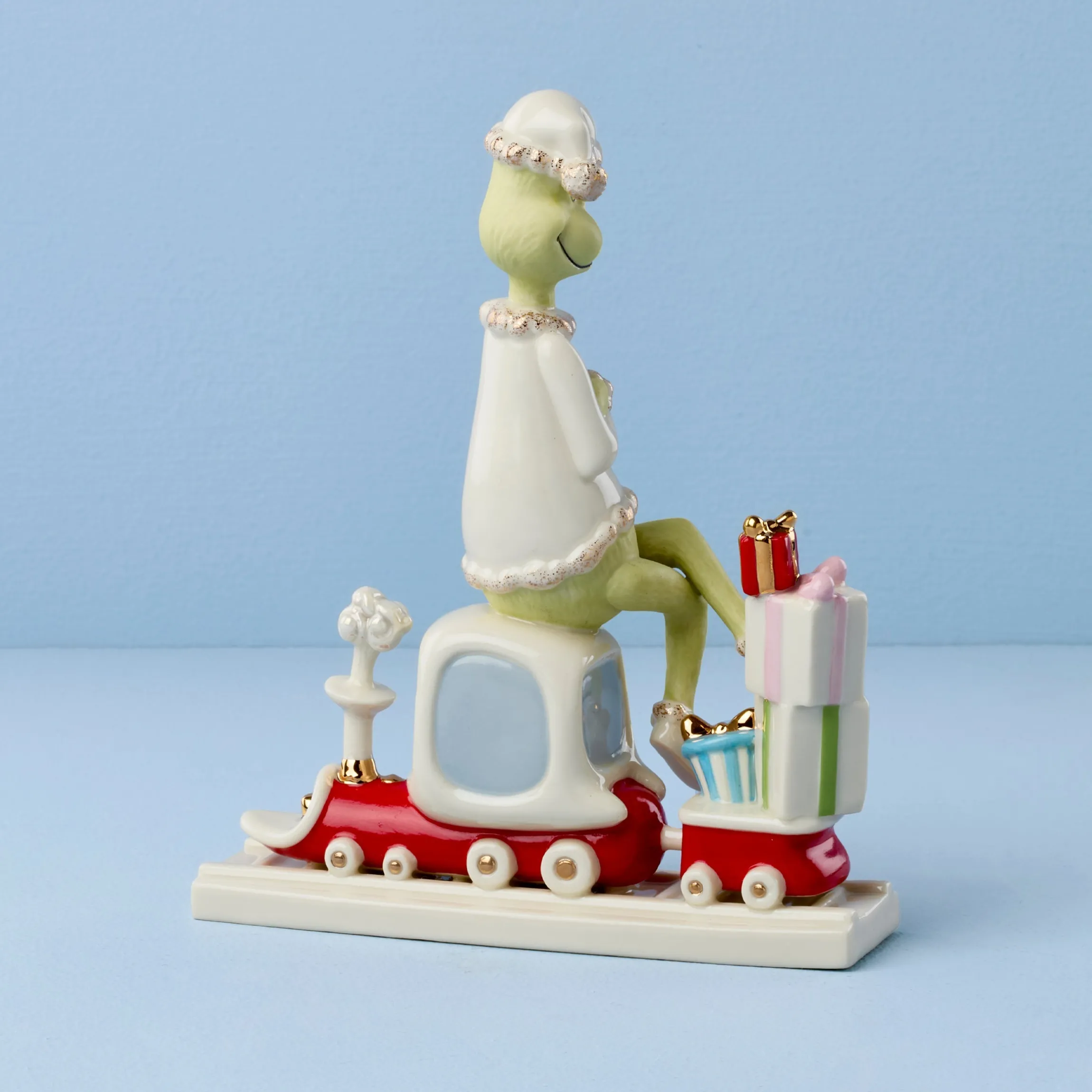 All Aboard with Mr. Grinch Figurine