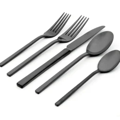 Allay Midnight 20-Piece Flatware Set