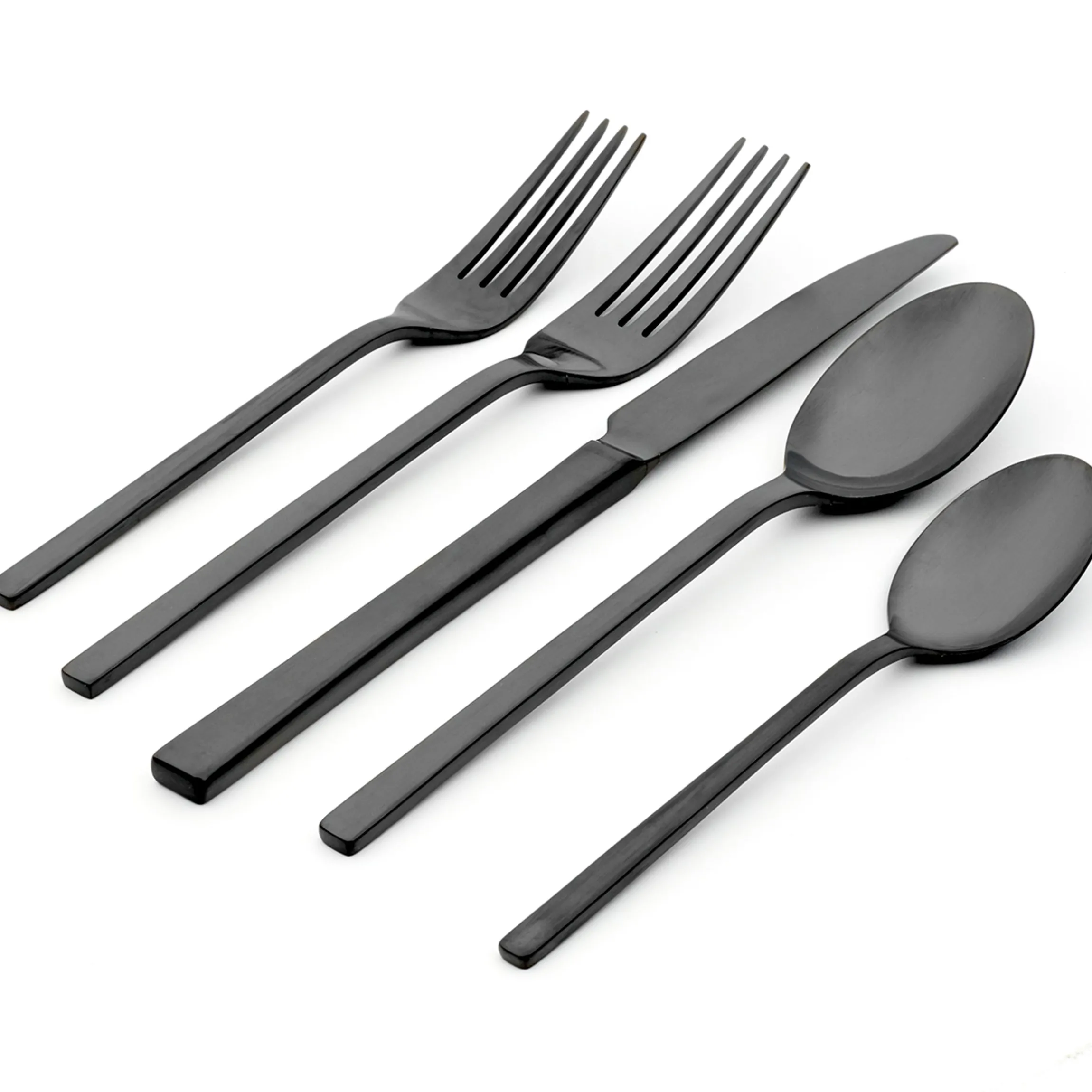 Allay Midnight 20-Piece Flatware Set