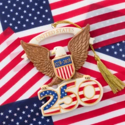 America 250th Anniversary Eagle Ornament