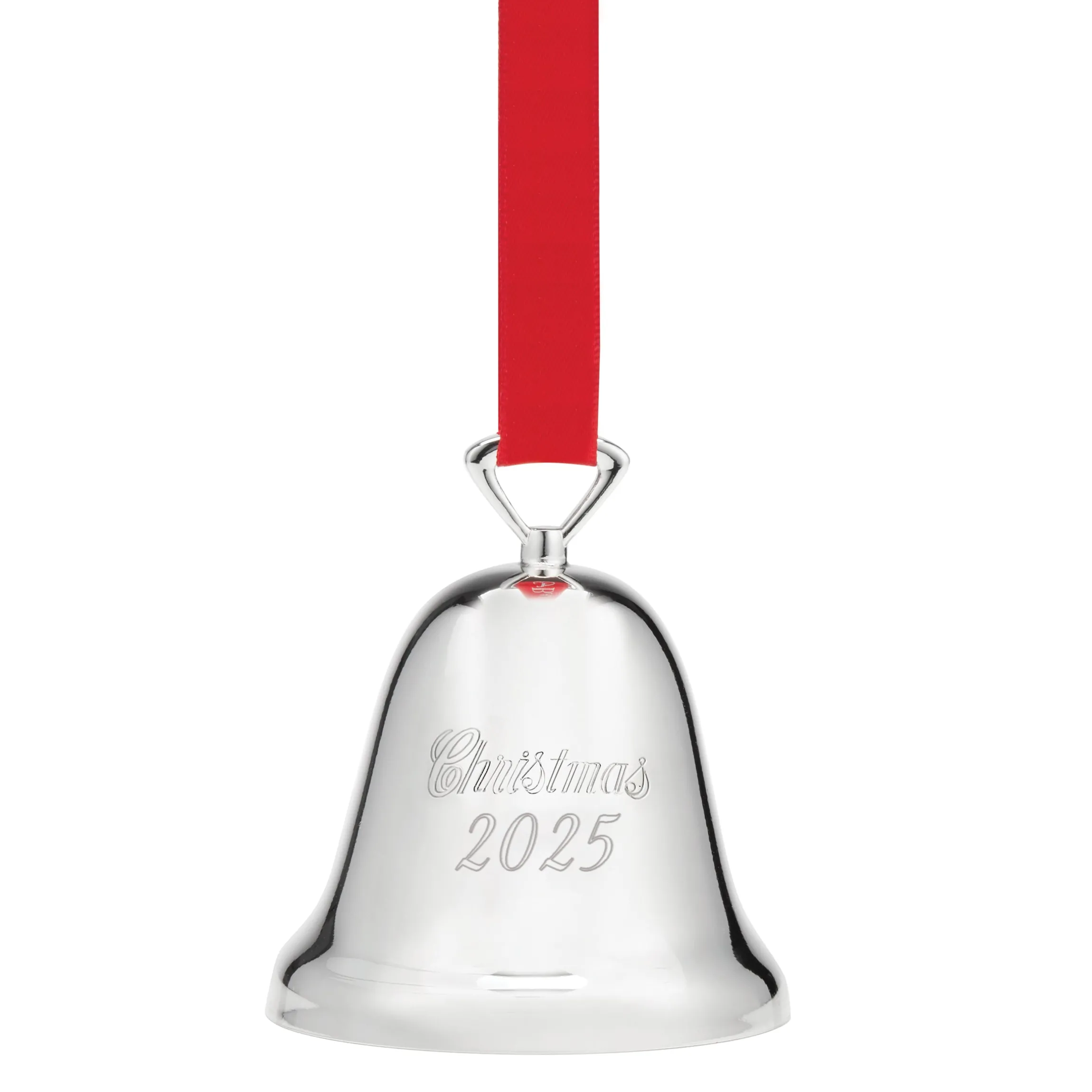 2025 Annual Christmas Bell Silverplate Ornament