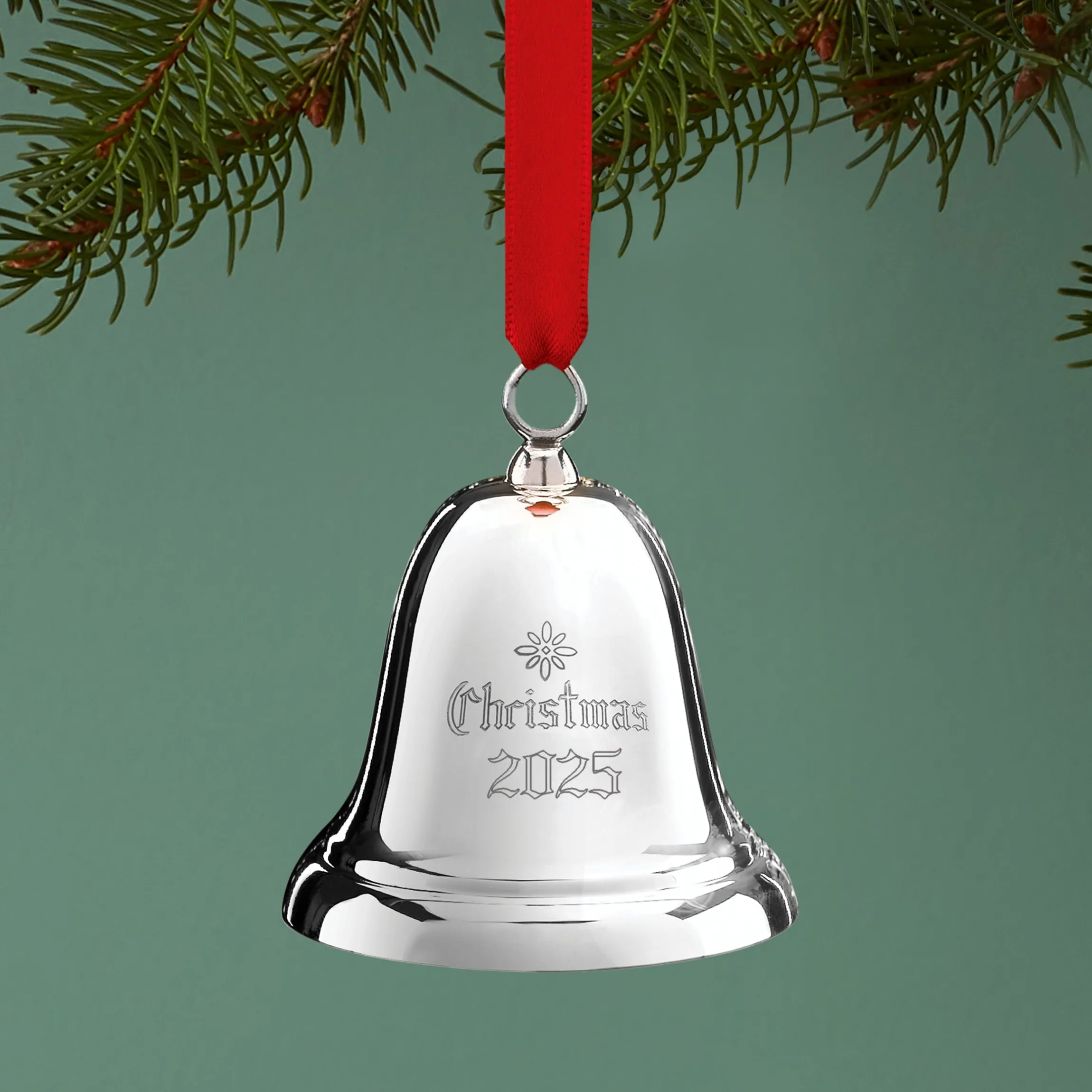 2025 Annual Christmas Bell Sterling Silver Ornament
