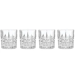 Apollo Double Old-Fashioned Glasses, Set of 4