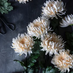 Artificial Cream Chrysanthemum Stem