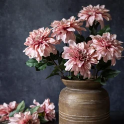 Artificial Flamingo Dahlia Stem
