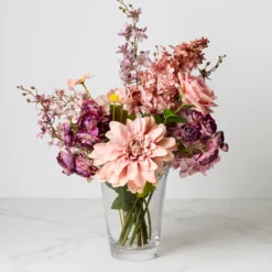 Artificial Flamingo Dahlia Stem