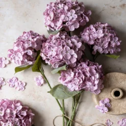 Artificial Lilac Hydrangea Stem