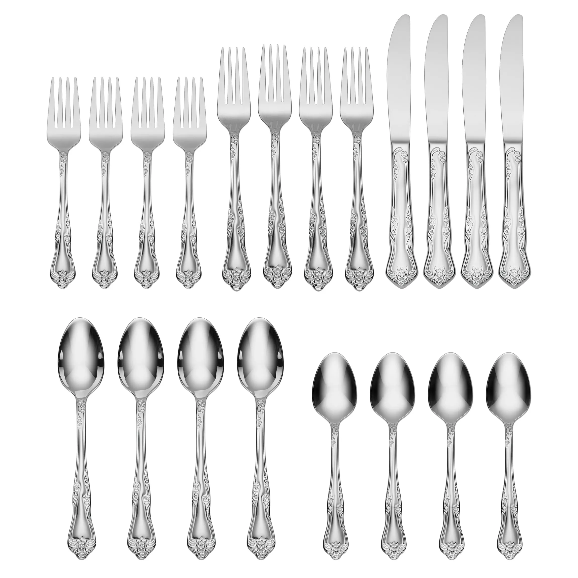 Azalea 20-Piece Flatware Set
