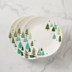 Balsam Lane Dinner Plates, Set of 4