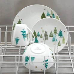 Balsam Lane Dinner Plates, Set of 4