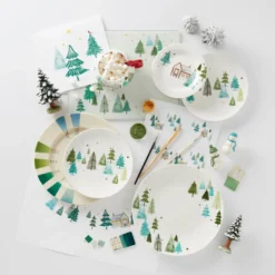 Balsam Lane 12-Piece Dinnerware Set