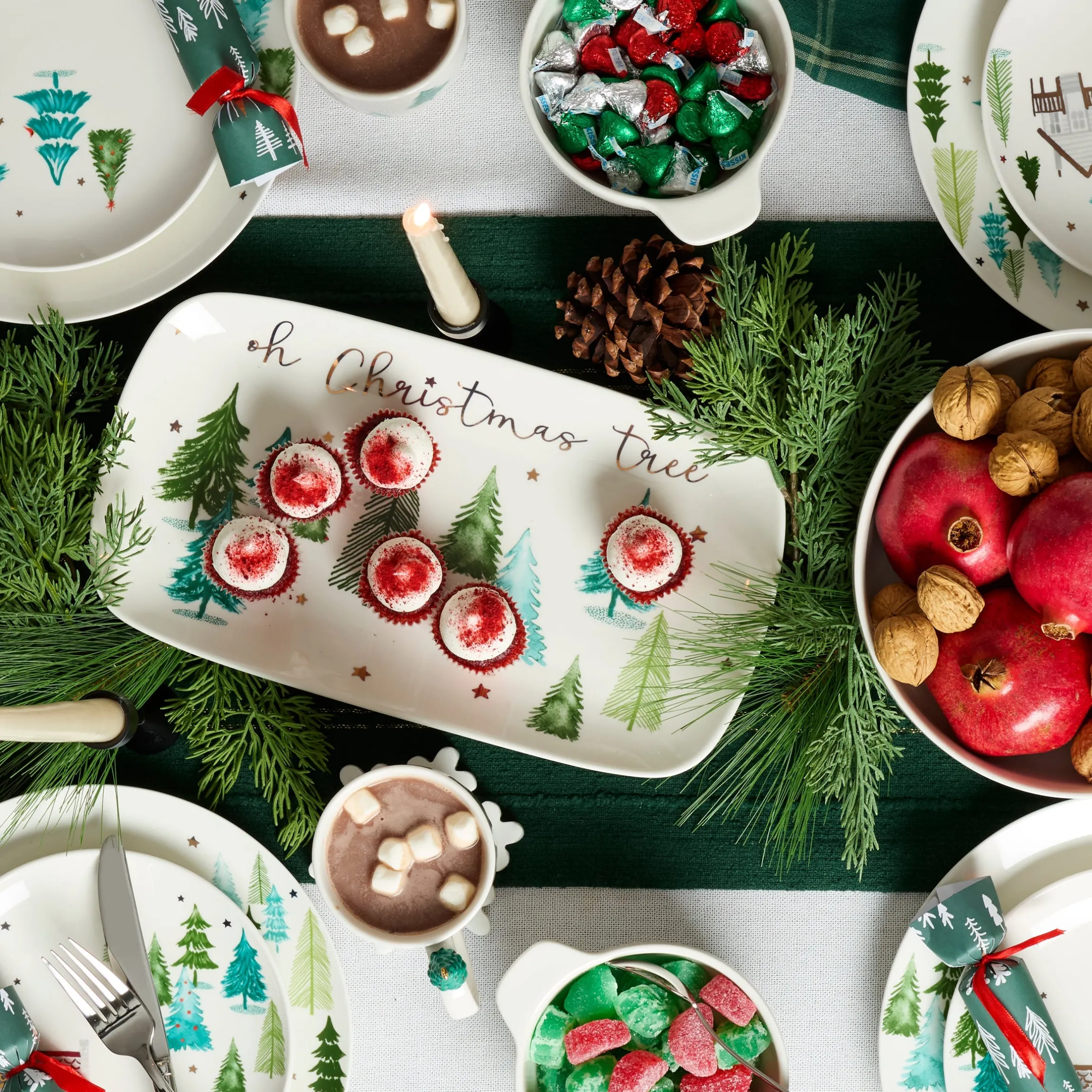 Balsam Lane Serving Bowl