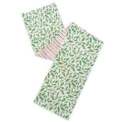 Bayberry Merry & Bright Reversible Table Runner