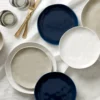 Bay Colors Blue Accent Plates, Set of 4