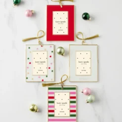 Be Jolly Dot Mini Frame Ornament