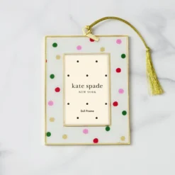 Be Jolly Dot Mini Frame Ornament
