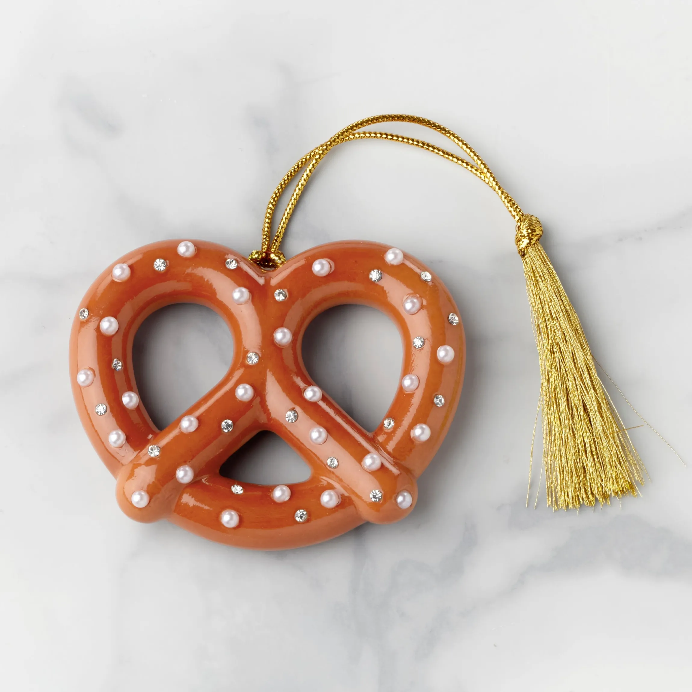 Be Jolly Pretzel Ornament