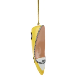 Be Jolly Taxi Shoe Ornament