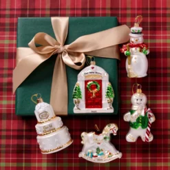 Blown Glass Gingerbread Ornament