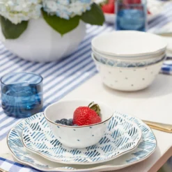 Blue Bay Dessert Bowls, Set of 4