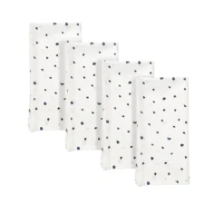Blue Bay Dot Dinner Napkins, Set of 4