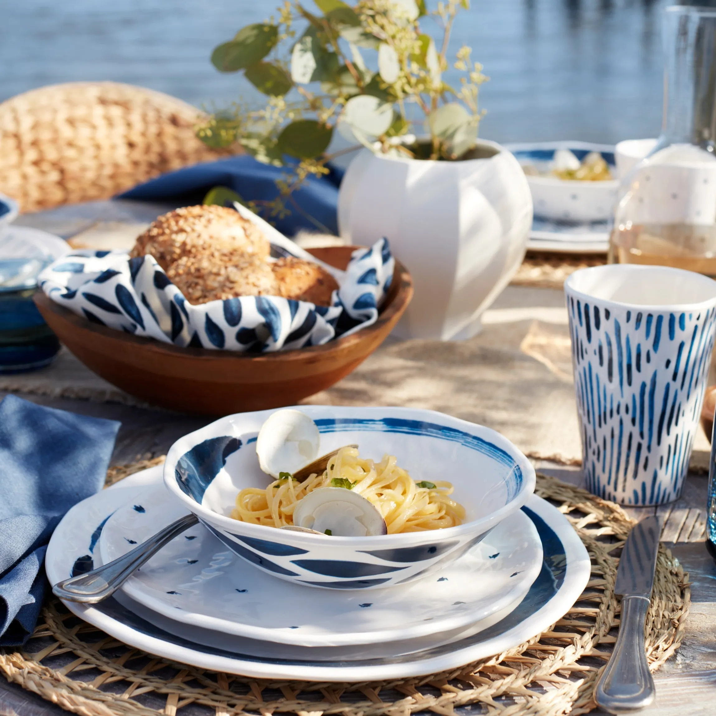 Blue Bay Melamine All-Purpose Bowls, Set of 4