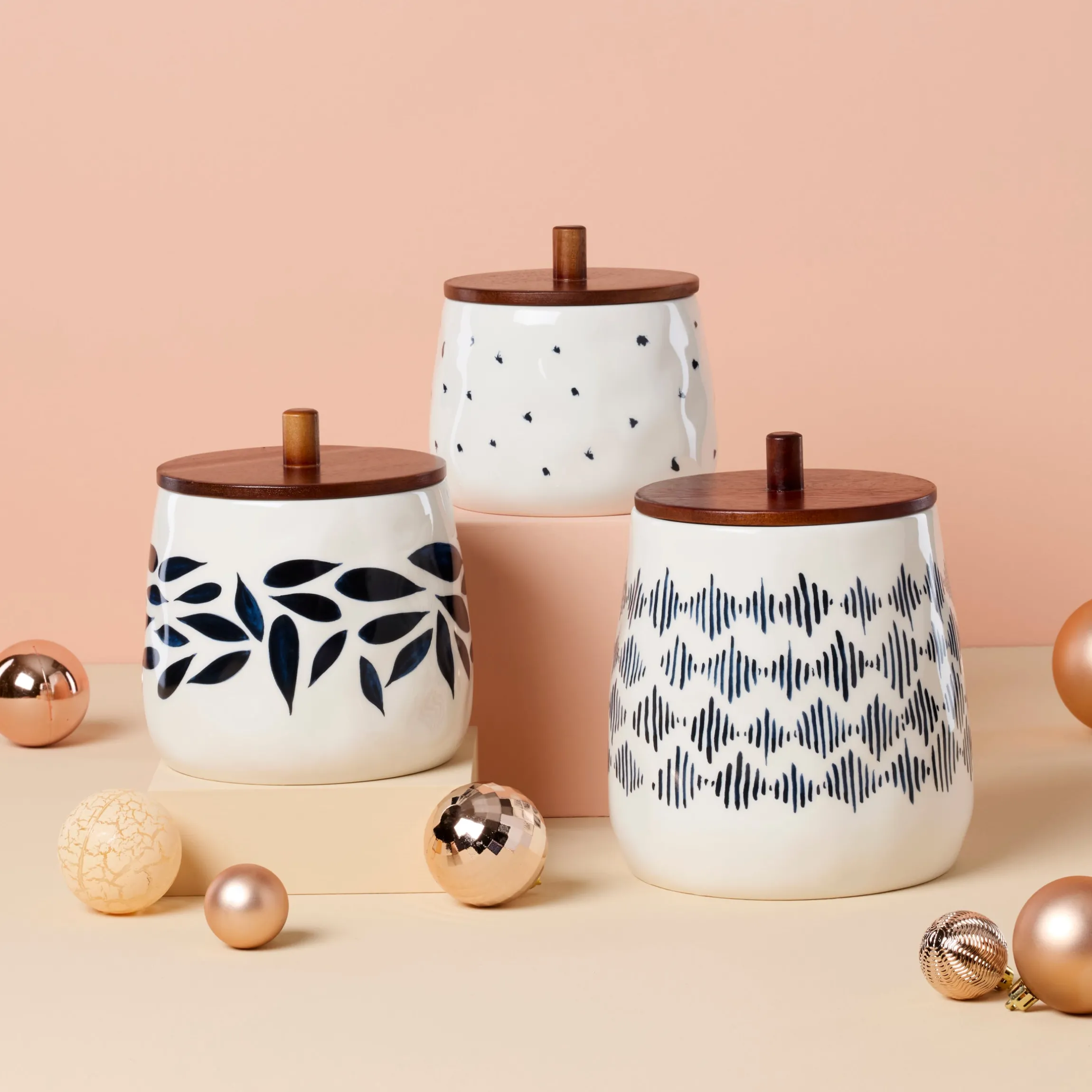 Blue Bay 3-Piece Canister Set
