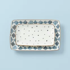 Blue Bay 2-Piece Nesting Platter Set