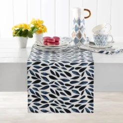 Blue Bay Reversible Table Runner