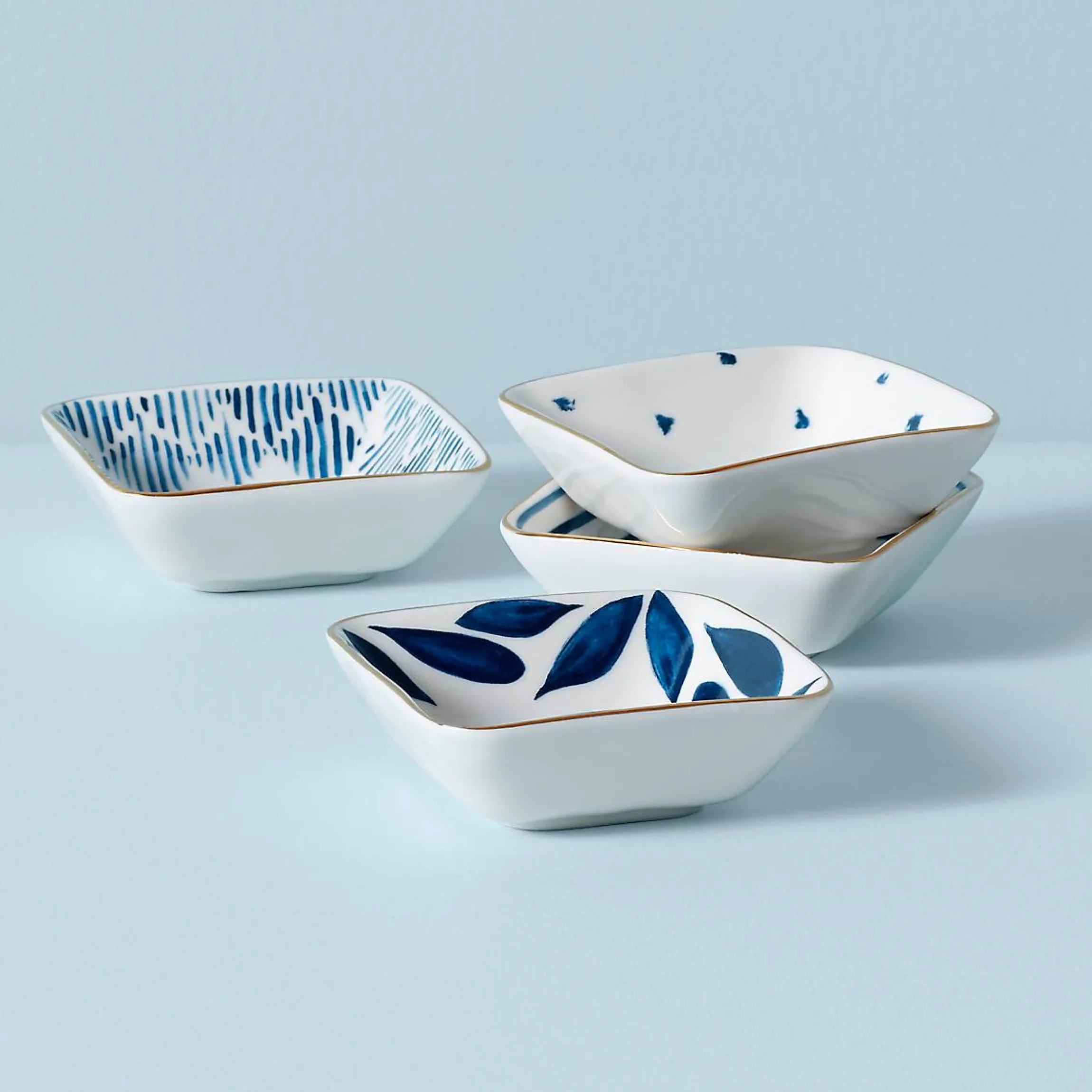 Blue Bay Stacking Dip Bowls, Set of 4