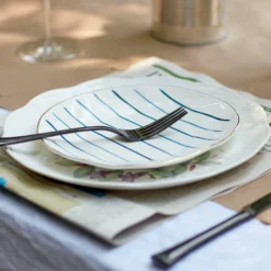 Blue Bay Tidbit Plates, Set of 4