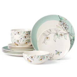 Botanica 12-Piece Dinnerware Set
