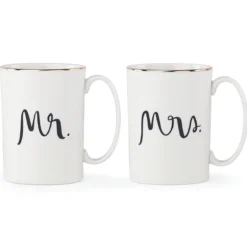 Bridal Party "Mr" & "Mrs" 2-Piece Mug Set