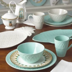 British Colonial Bamboo Accent Plate