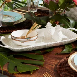British Colonial Bamboo Fruit Bowl
