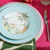 British Colonial Tradewind Accent Plate