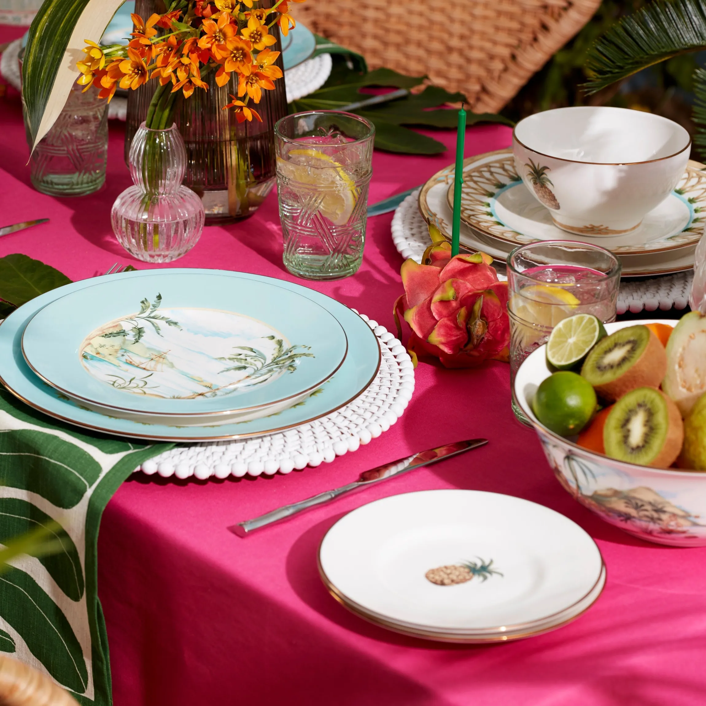British Colonial Tradewind Dinner Plate