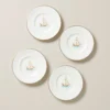 British Colonial Tradewinds Party Plates, Set of 4