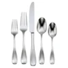 Brushed Satin Voss 45 Piece Flatware Set