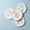 Butterfly Meadow Accent Plates, Set of 4