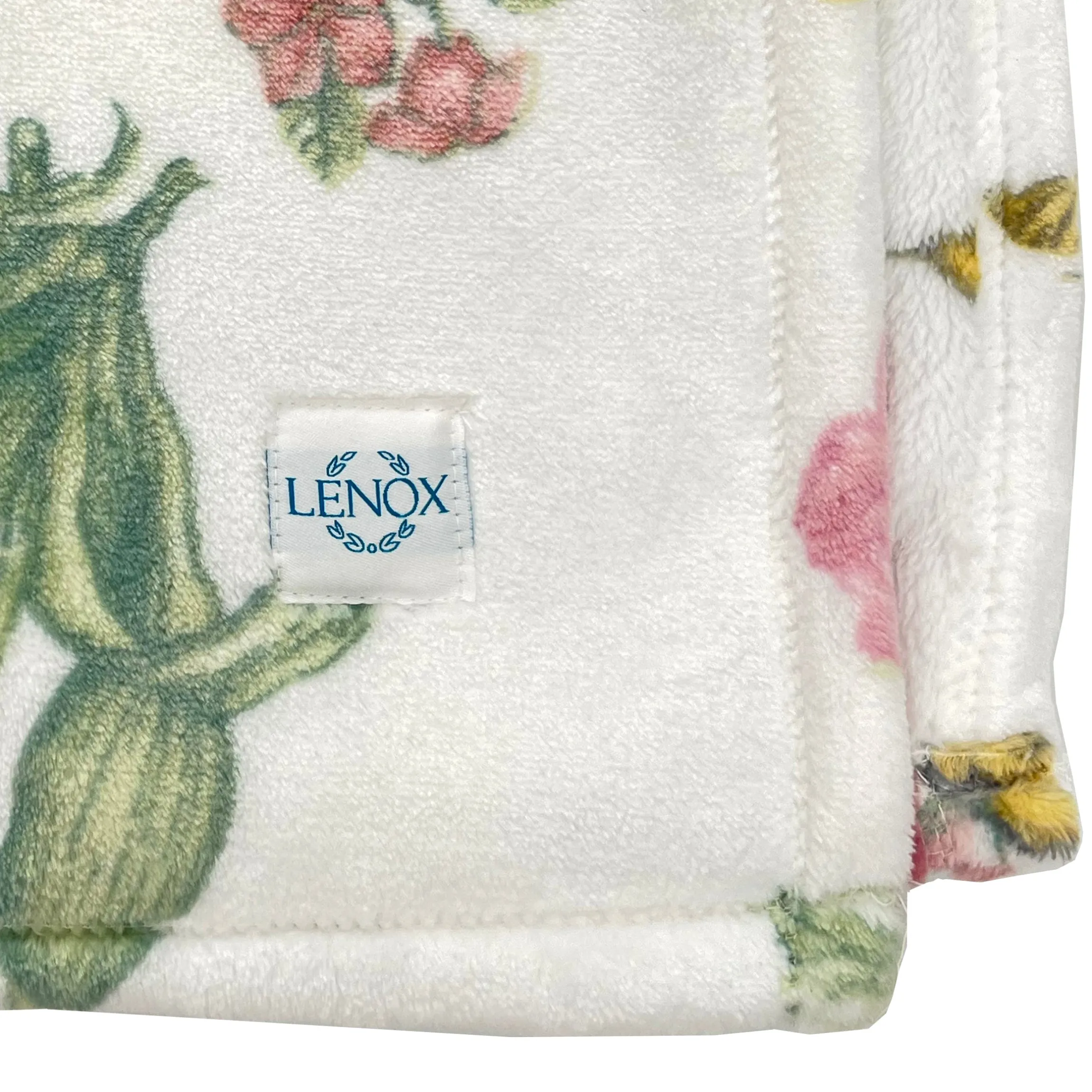 Butterfly Meadow Bloom Pink Throw Blanket
