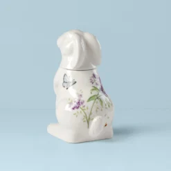 Butterfly Meadow Bunny Cookie Jar