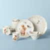 Butterfly Meadow Bunny 16-Piece Dinnerware Set