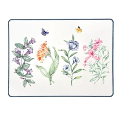 Butterfly Meadow Corkback Placemats, Set of 4