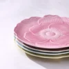 Butterfly Meadow Floral Pink Accent Plates, Set of 4