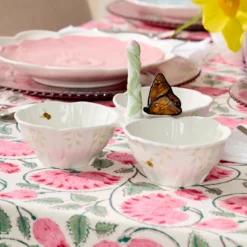 Butterfly Meadow Floral 3-Section Server
