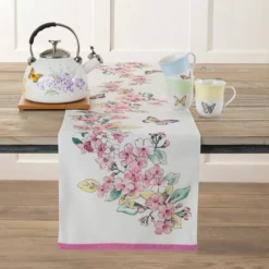 Butterfly Meadow Floral 14x72 Table Runner