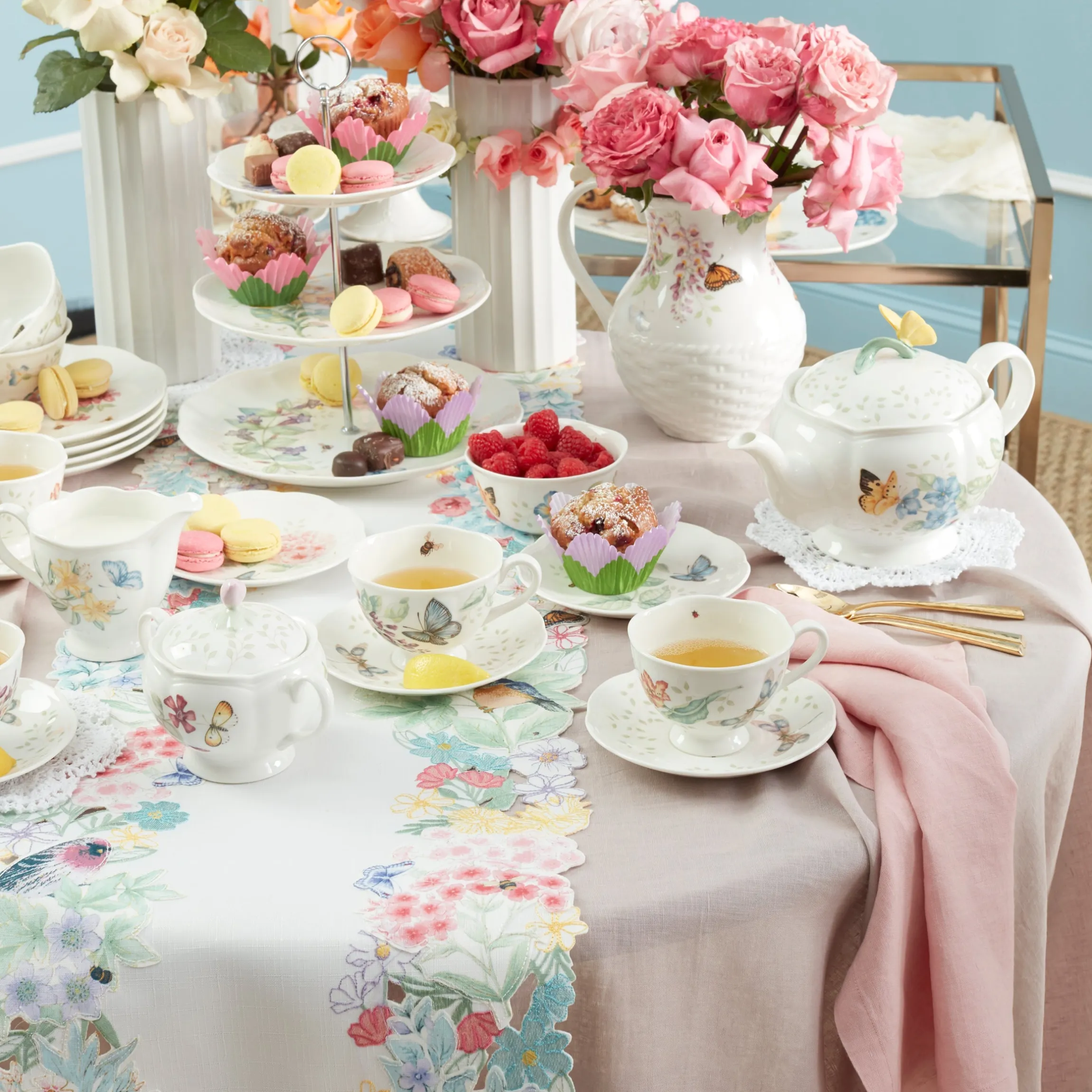 Butterfly Meadow Flutter Table Runner