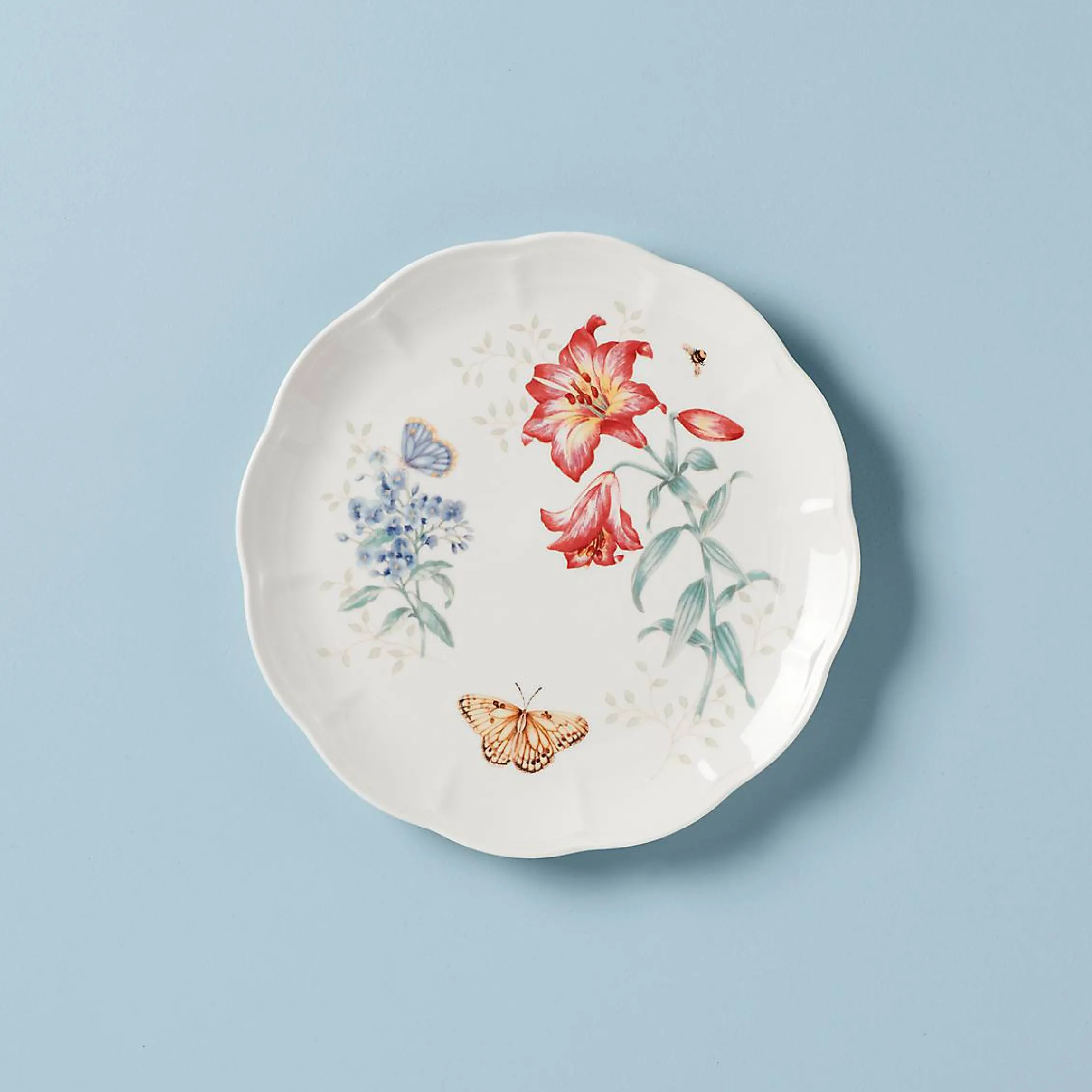 Butterfly Meadow Fritillary Dinner Plate